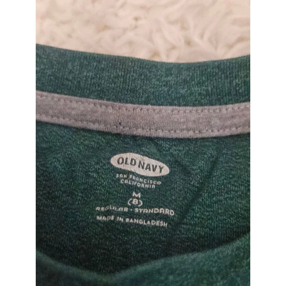 Boys Old Navy Short Sleeve Tee M Teal